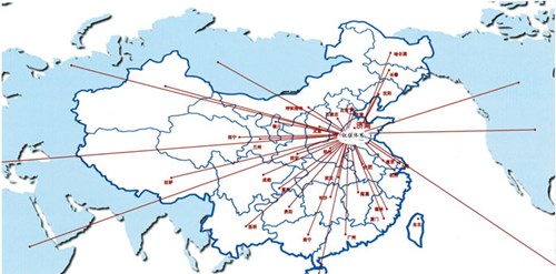 销往全球的健身器材