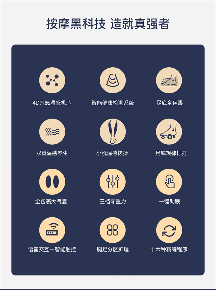 集十余年技术积累，倾力打造新款总裁4D穴感总裁椅S500，拥有全新的AI智能语音，
