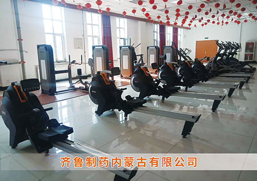 为齐鲁制药内蒙古分公司打造健身房
